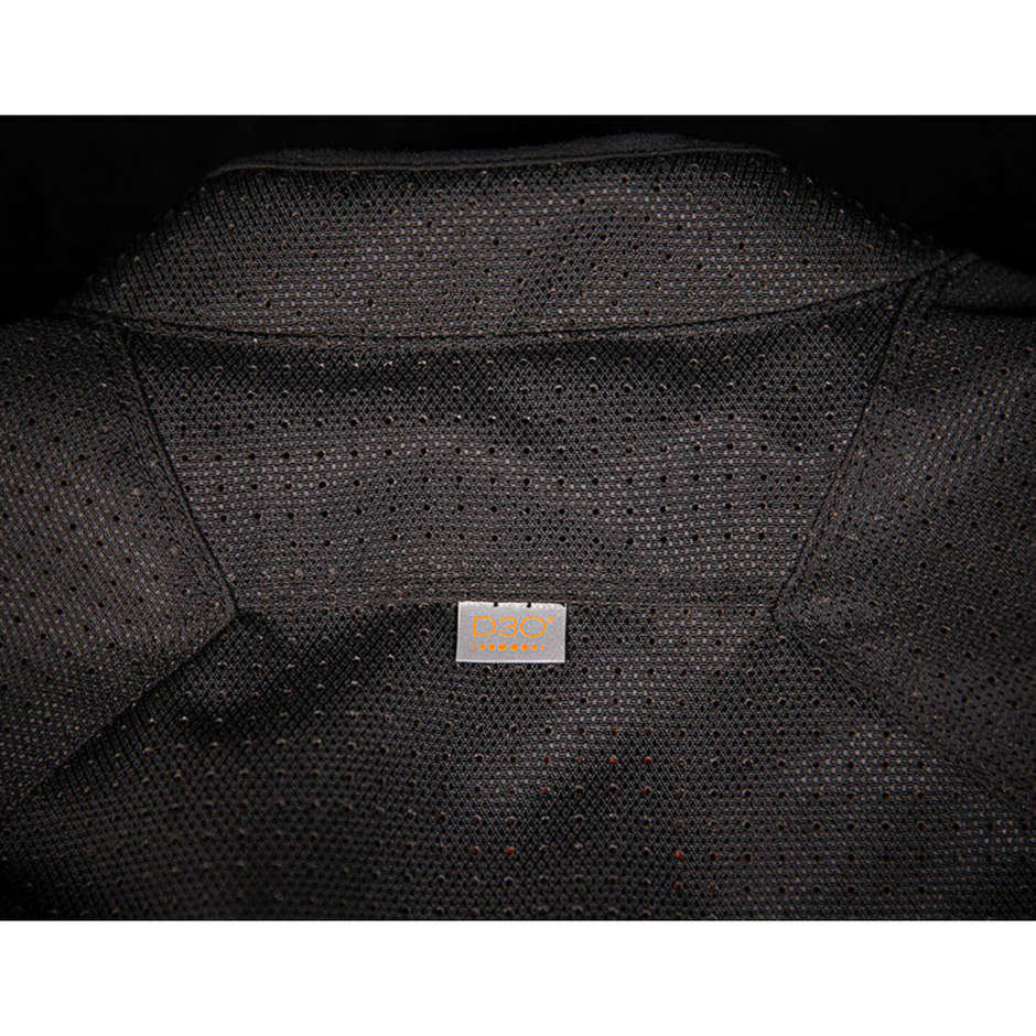 Icon HOOLIGAN Perforated Black Motorcycle Jacket in Perforated Fabric