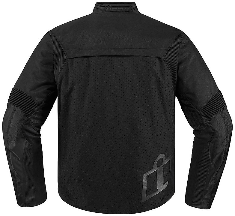 Icon KONFLICT Fabric Motorcycle Jacket Black For Sale Online