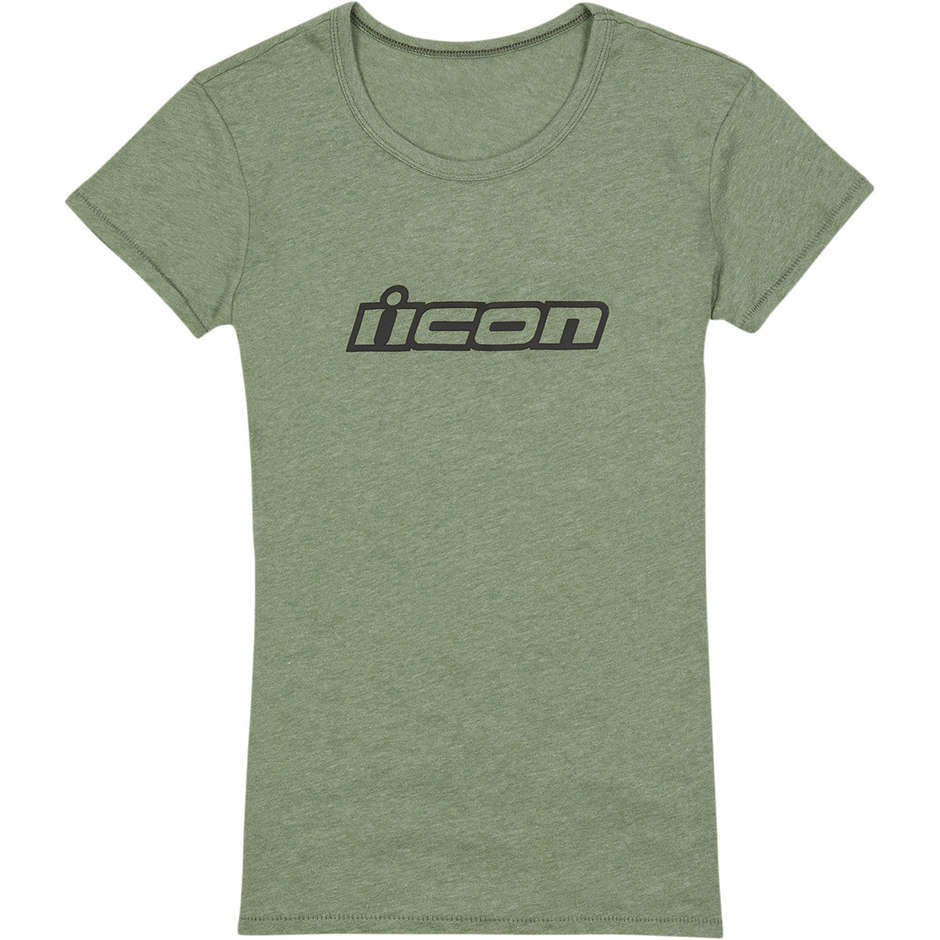 Icon Lady CLASICON TEE Green Casual Short Sleeves Jersey