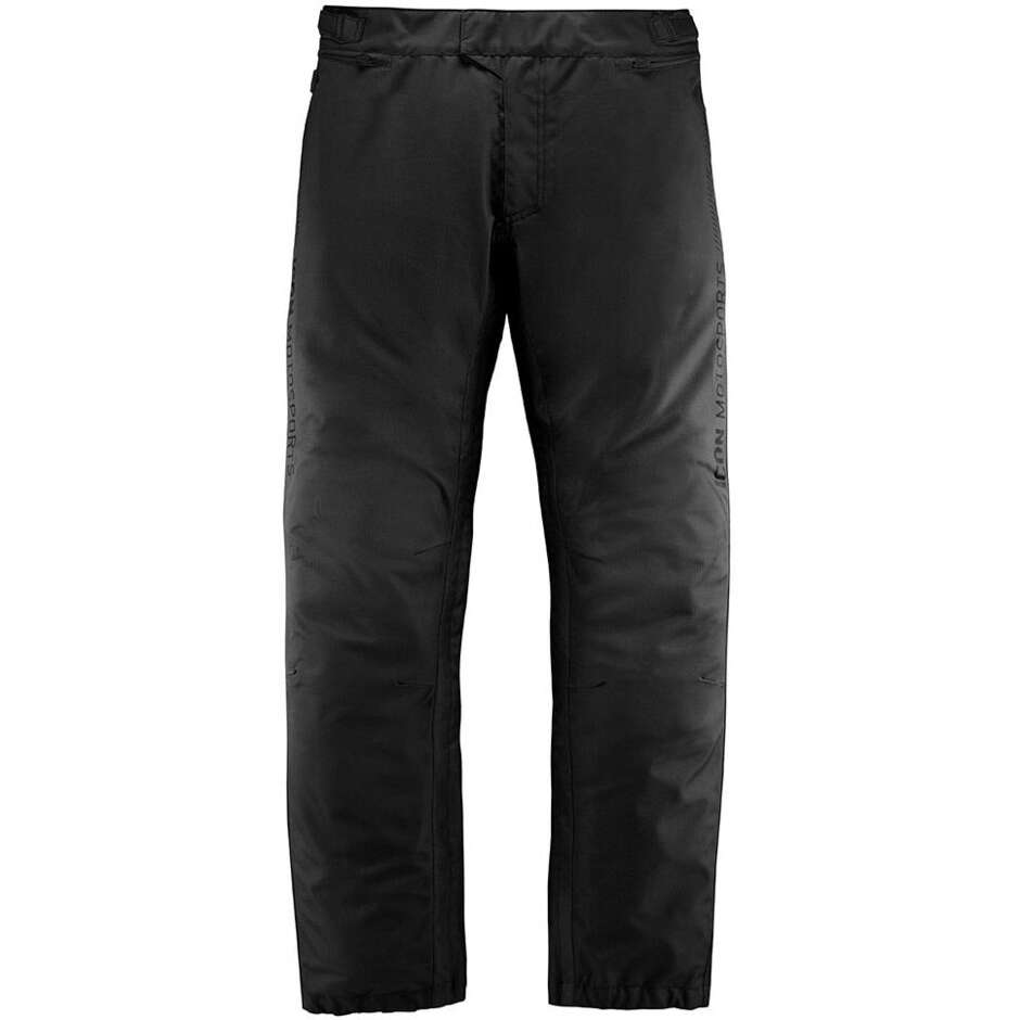 Icon PDX3 OVERPANT Waterproof Overtrousers Black