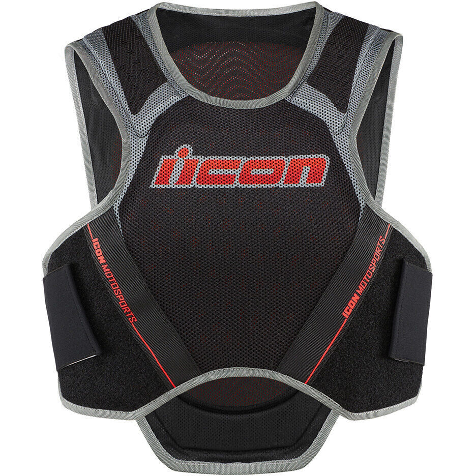Icon SOFTCORE MEGABOLT Motorcycle Protective Vest Black