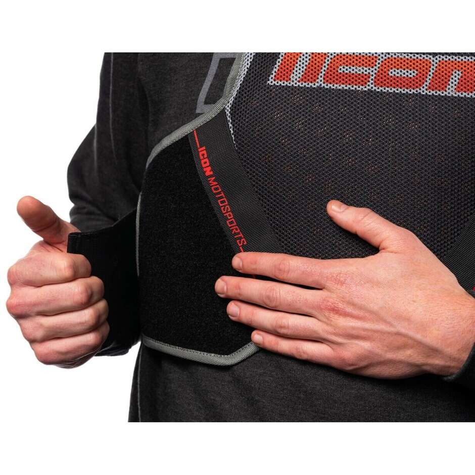 Icon SOFTCORE MEGABOLT Motorcycle Protective Vest Black