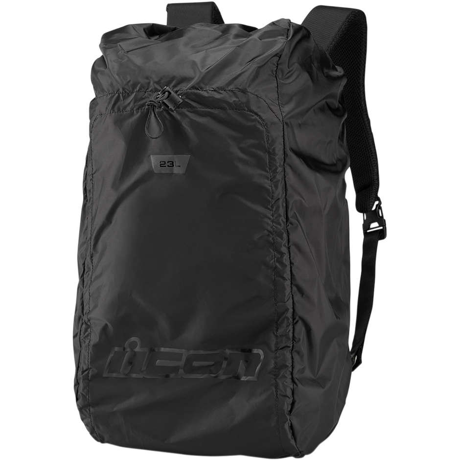 Icon SQUAD4 Black Technical Motorcycle Backpack
