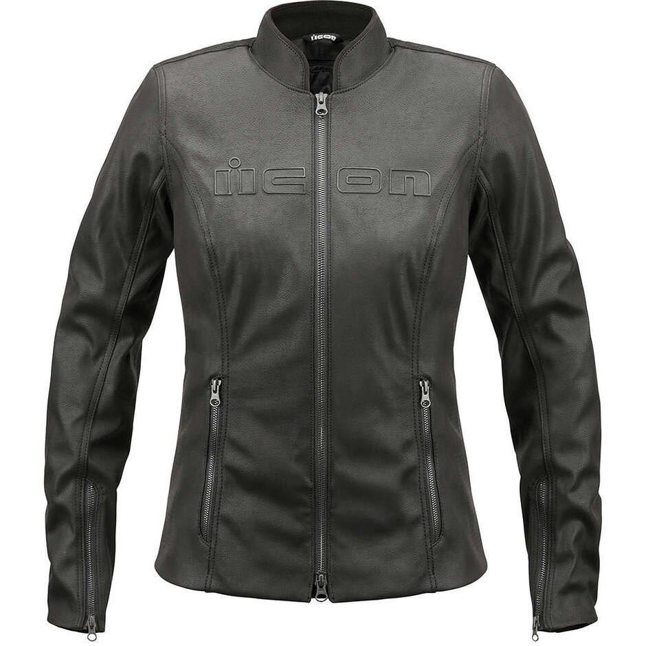 Icon TUSCADERO2 Women's Motorcycle Jacket Black