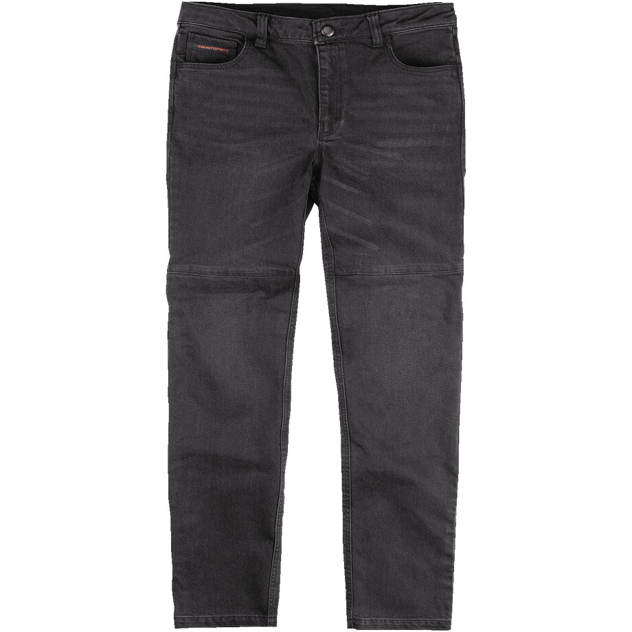 ICON UPARMOR COVEC Motorcycle Jeans Black