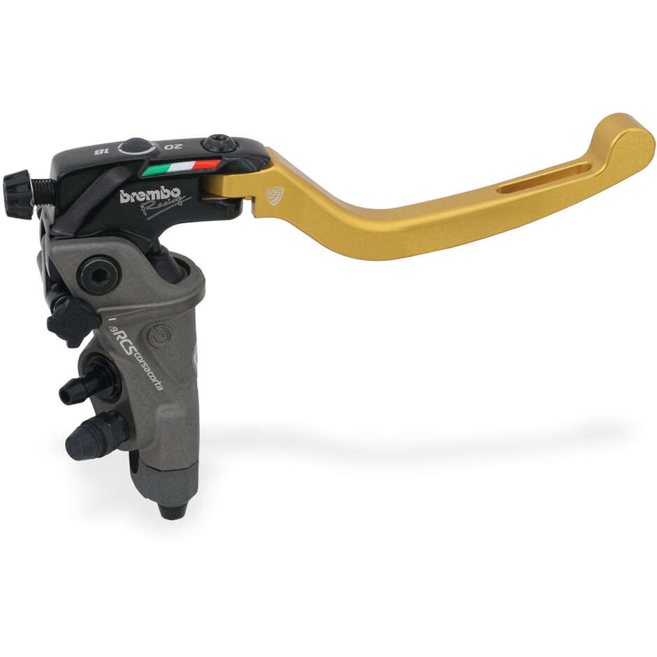 IFL02 lever short end for Brembo RCS CorsaCorta CNC Racing Gold radial pumps