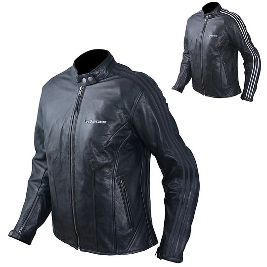 In Genuine Leather Moto Jacket Custom A-Pro Nikita Lady