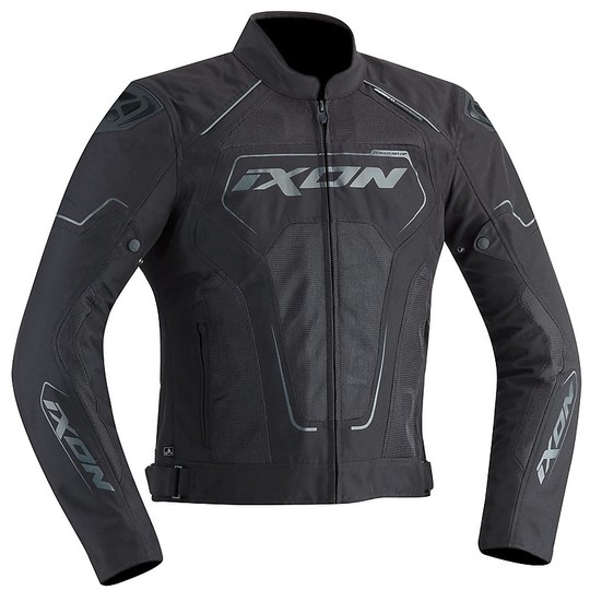 In Moto Jacket Perforated fabric 3 in 1 Ixon Zephyr Air Hp Black