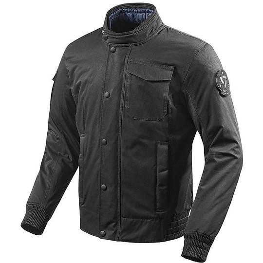 In Moto jacket Rev'it Millburn Black Textile
