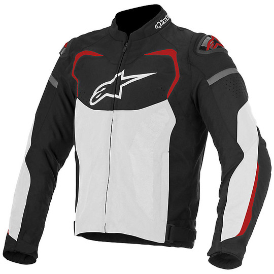 In Motorcycle Jacket Alpinestars T-GP Fabric Pro Air White Black Red