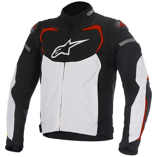 In Motorcycle Jacket Alpinestars T-GP PRO Fabric White Black Red