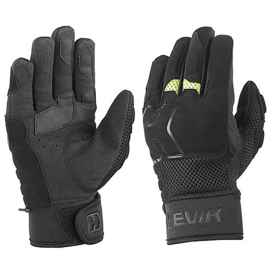 In Summer Motorcycle Gloves tissue Hevik California Black perforated