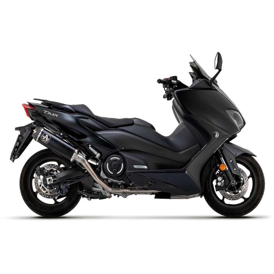 Indy Race Dark Titanium Complete Exhaust for Yamaha TMAX 530