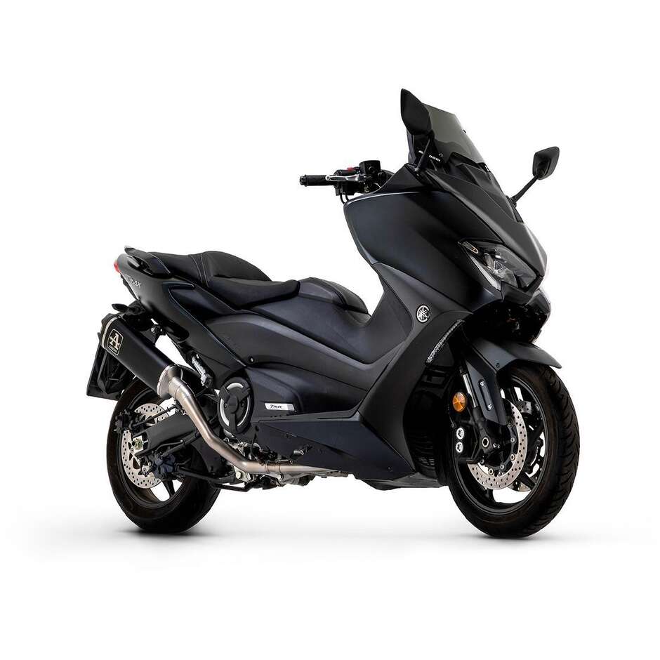 Indy Race Dark Titanium Complete Exhaust for Yamaha TMAX 530