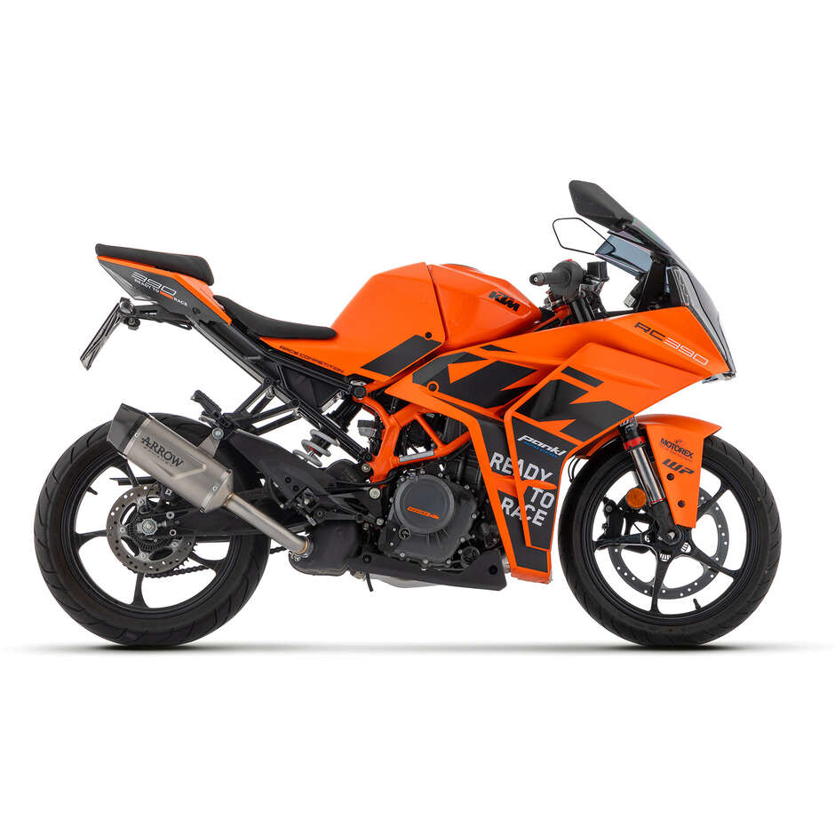 Indy Race EVO titanium silencer with carbon end cap KTM RC 390