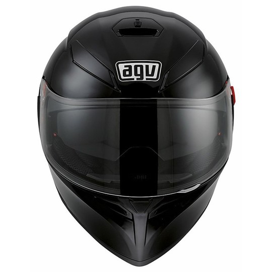 Inetgrale Motorcycle Helmet AGV K-3 SV Black Dual Visor Mono Lucdio
