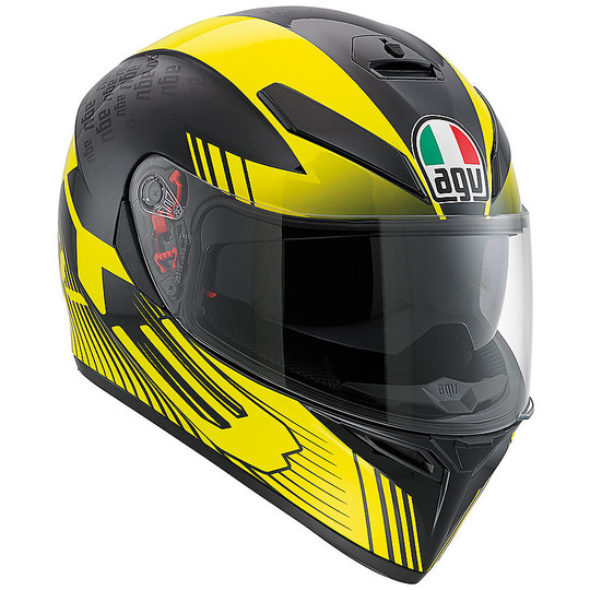 Inetgrale Motorcycle Helmet AGV K-3 SV Double Visor Multi Glimpse