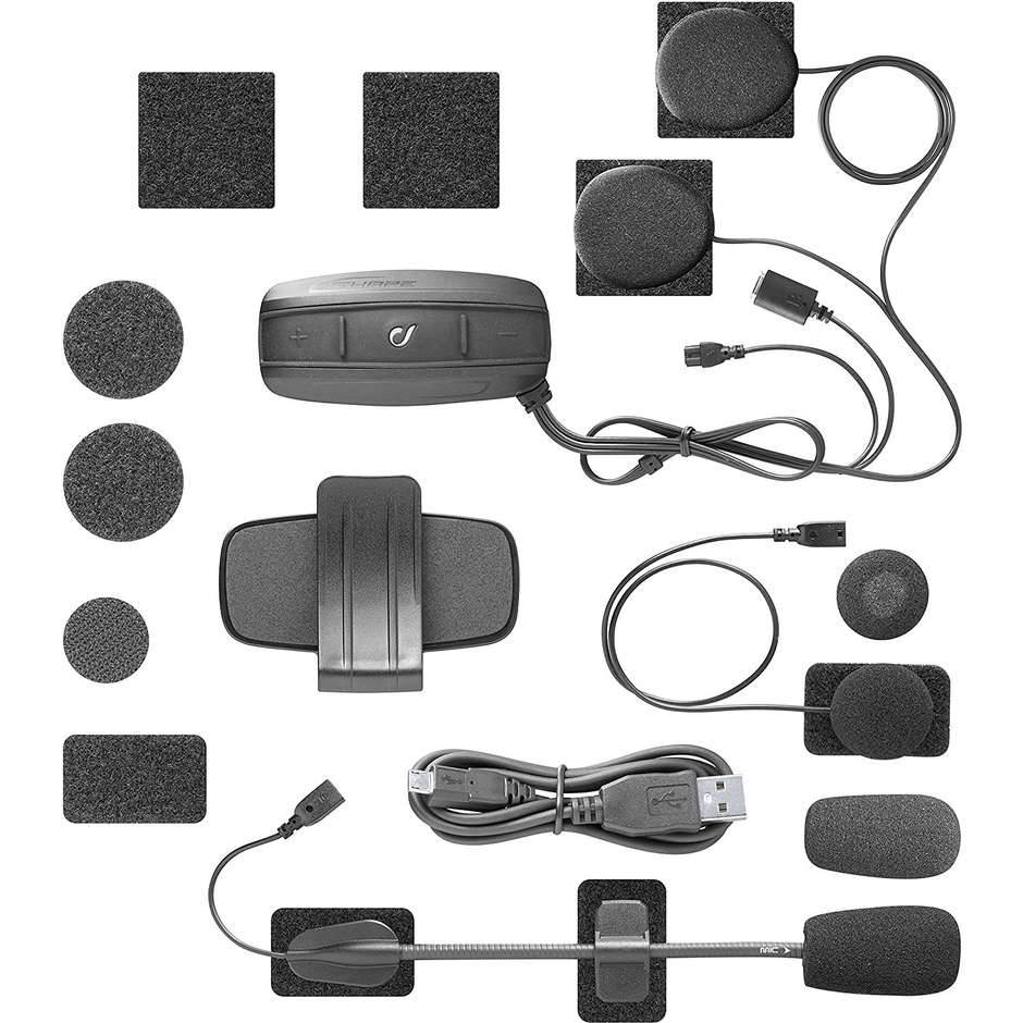 Infterfono Moto Bluetooth Cellular Linie SHAPE Single Kit