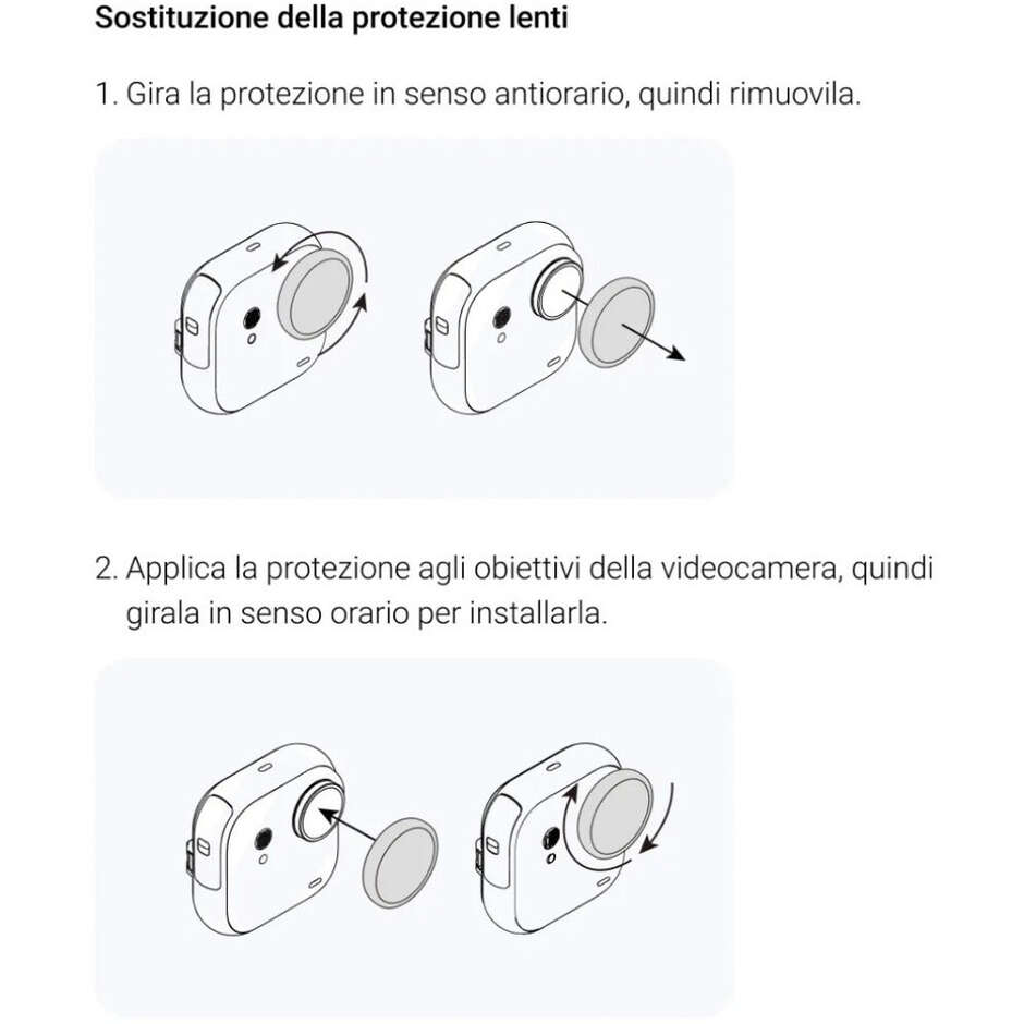 Insta360 GO ULTRA Objektivschutz