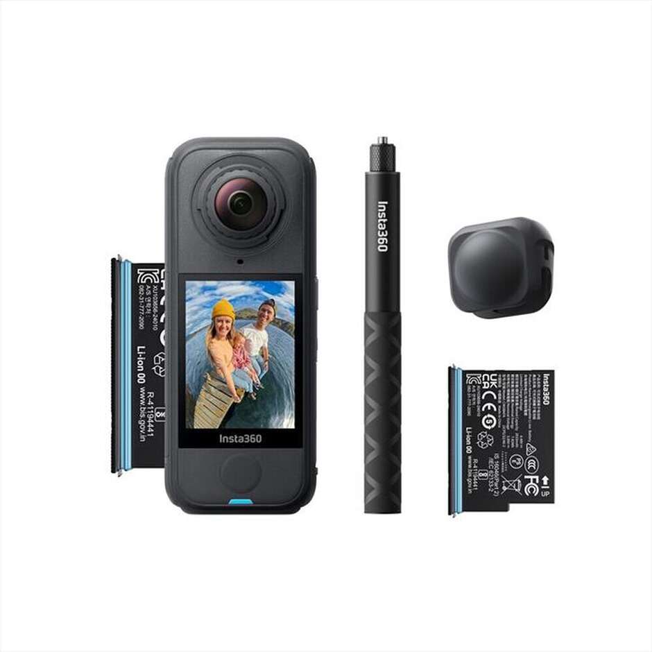 Insta360 X4 AIR Video Camera Black - STARTER BUNDLE