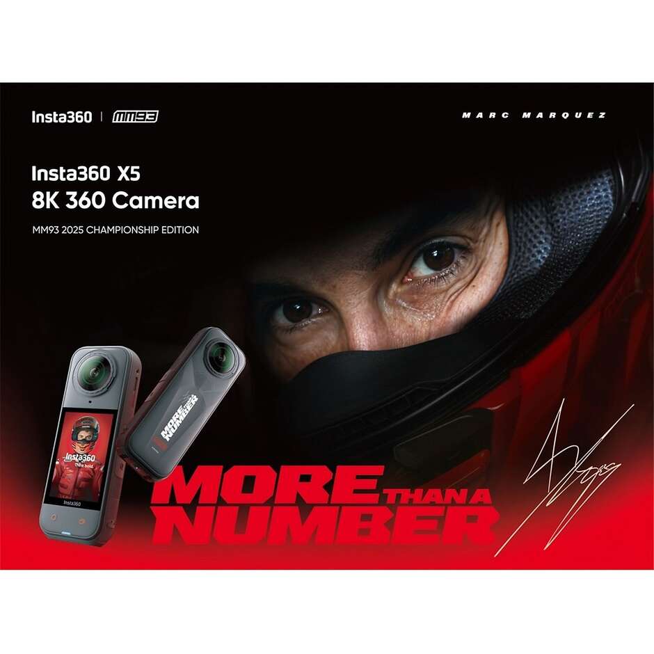 Insta360 X5 MM93 EDITION Action Cam Video Camera