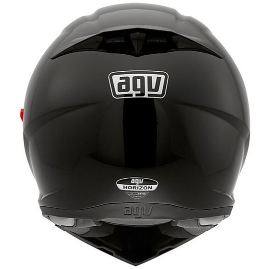Integral AGV Horizon Mono Motorcycle Helmet Gloss Black