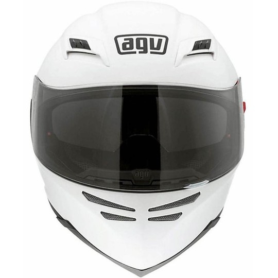Integral AGV Horizon Mono Motorcycle Helmet Gloss White