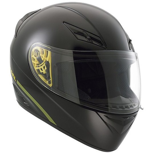 Integral Diesel Motorcycle Helmet Full-Jack Mono Schwarz Matt