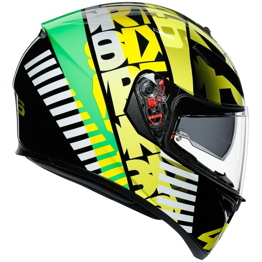 Integral Double Visor Motorcycle Helmet Agv K3 SV Top TRIBE 46