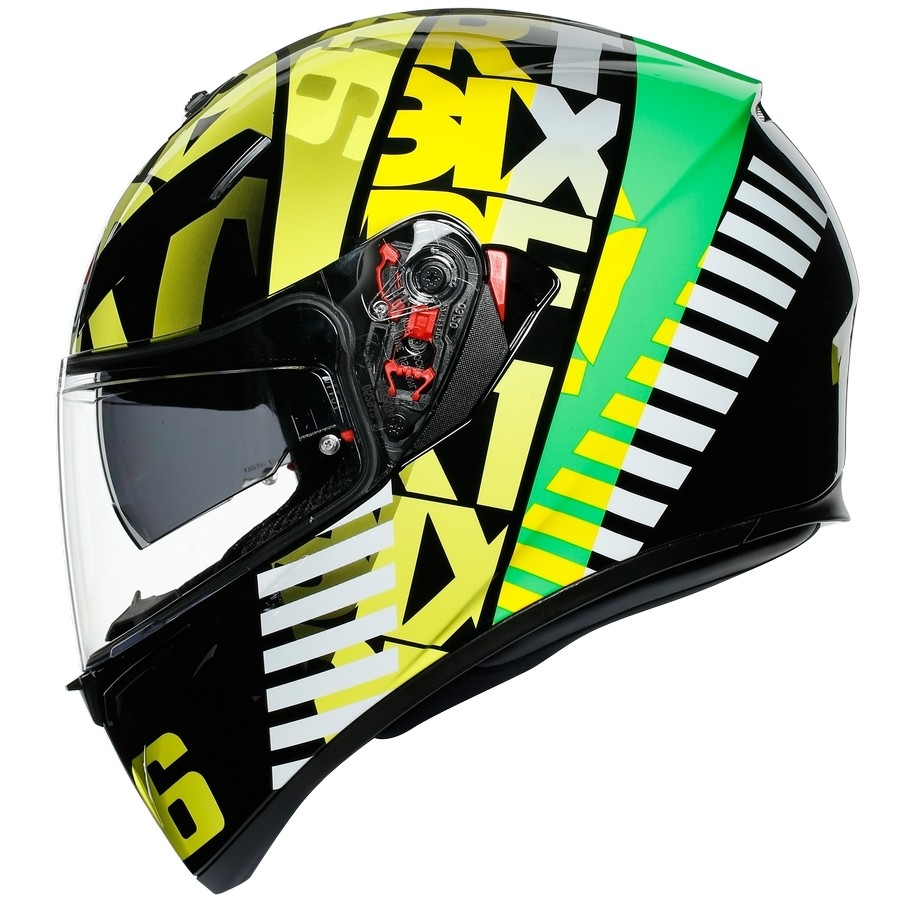 Integral Double Visor Motorcycle Helmet Agv K3 SV Top TRIBE 46