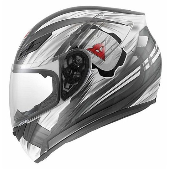Integral Fiber Motorcycle Helmet AGV K-4 Multi-Hang On Black Gunmetal