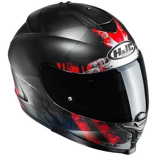 Integral Helmet HJC IS-17 Shapy MC1SF Black Red