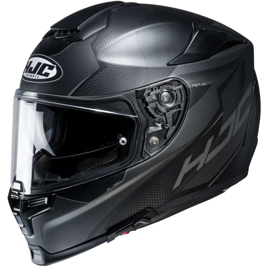 Integral Helmet HJC RPHA 70 GADIVO MC5SF Black Opaco