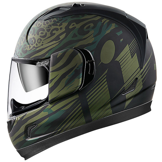 Integral Helmet Icon Alliance GT Operator Green