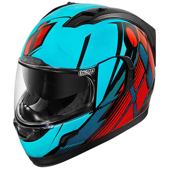 Integral Helmet Icon Alliance GT Primary Blue Red