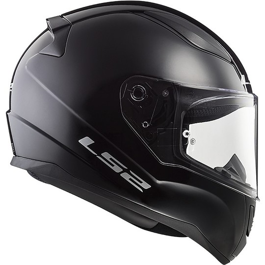 Integral Helmet Ls2 FF353 Rapid Solid Black Lucido