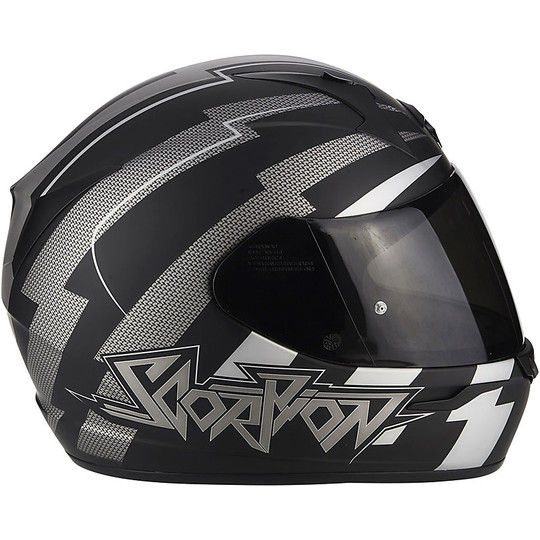 Integral Helmet Scorpion Exo-390 Black Patriot Dark Gray