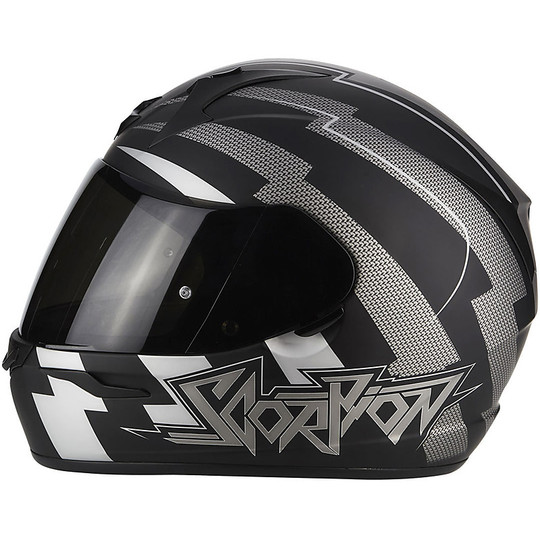 Integral Helmet Scorpion Exo-390 Black Patriot Dark Gray