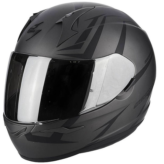 Integral Helmet Scorpion Exo-390 Hawk Black Opal Gray