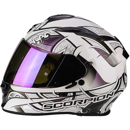 Integral Helmet Scorpion Exo-510 Air Arabesc Chameleon White
