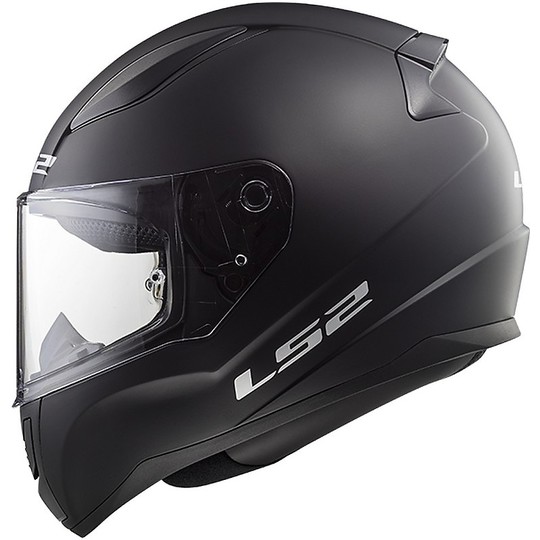 Integral Moto Helmet Ls2 FF353 Rapid Solid Black Opaque