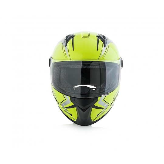 Integral Motorcycle Helmet Acerbis FS-807 Fluo Yellow