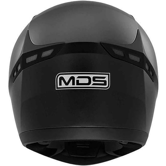 Integral Motorcycle Helmet AGV By Mds M13 Mono Black Matt