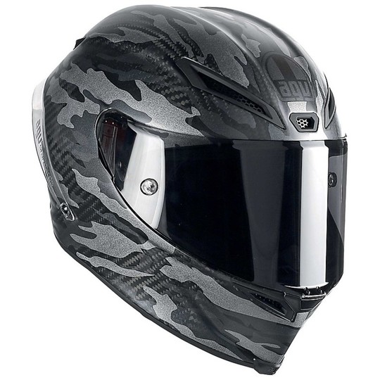 Integral Motorcycle Helmet AGV GP Race TRACK Multi Camo