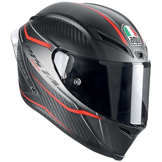 Integral Motorcycle Helmet AGV GP TRACK Multi Grand Prix Race Red