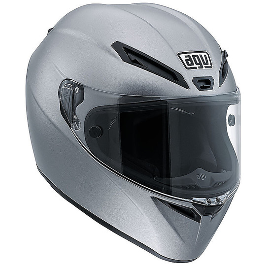 Integral Motorcycle Helmet Agv GT-Fast Sport Touring Mono Titanium Matte PINLOCK INCLUDED