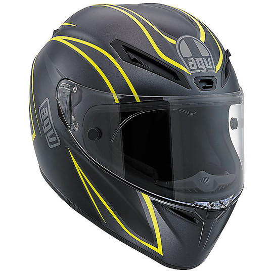 Integral Motorcycle Helmet Agv GT-Fast Sport Touring Multi Enmore matte black PINLOCK INCLUDED