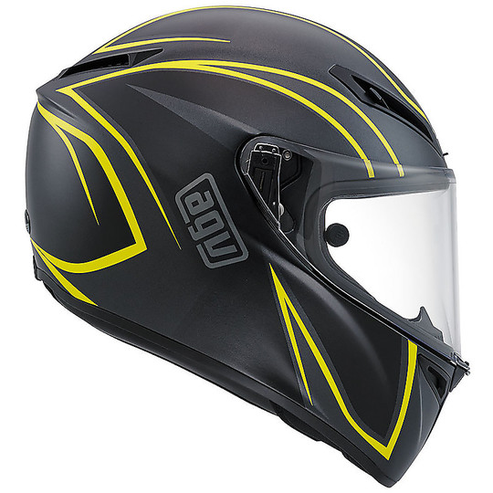 Integral Motorcycle Helmet Agv GT-Fast Sport Touring Multi Enmore matte black PINLOCK INCLUDED