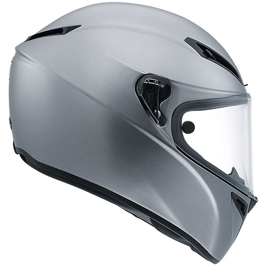 Integral Motorcycle Helmet AGV GT-Fast Sports Touring Mono Titanium Matte