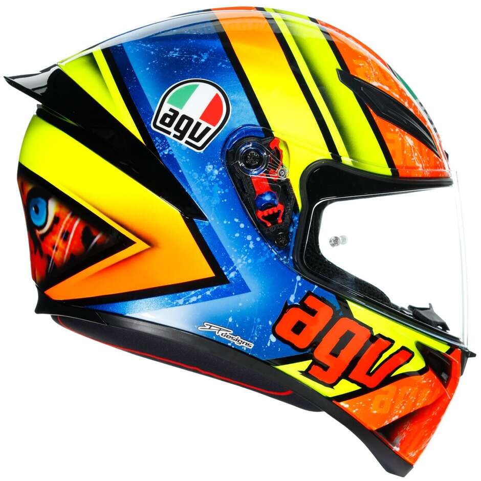Integral Motorcycle Helmet Agv K-1 IZAN